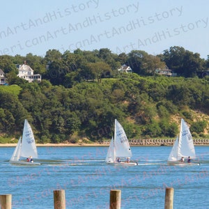 Sailboats at Shelter Island