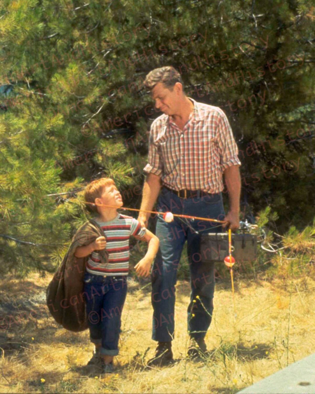 Andy and Opie Go Fishing - Etsy