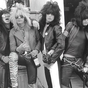 Motley Crue in Hollywood, 1981