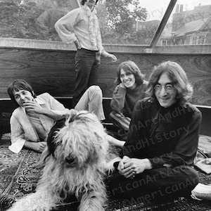 The Beatles enjoy a Day Off with Paul’s Dog
