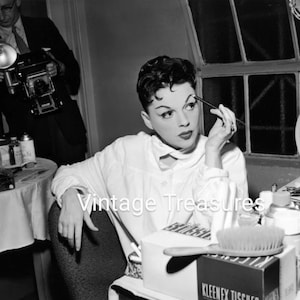 Judy Garland Getting Ready for Performance, 1957