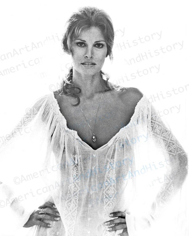 Raquel Welch in Lace and Vintage Etsy