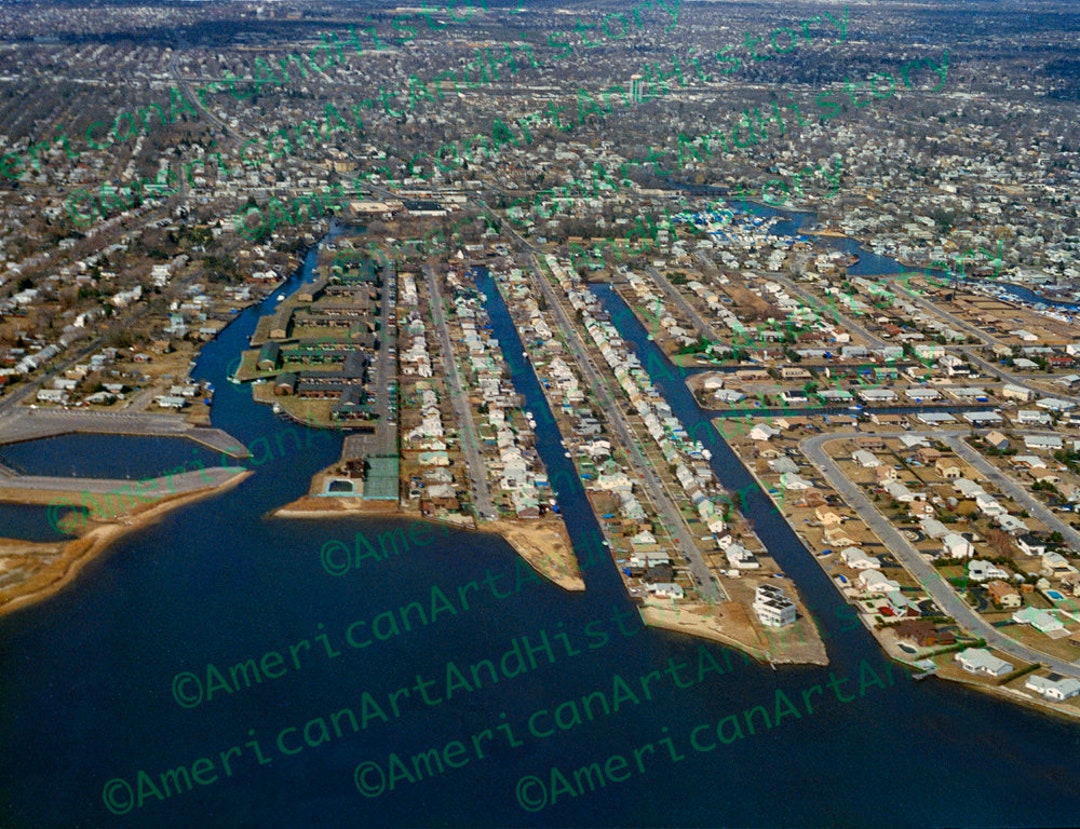Copiague Ny...from the Sky Etsy