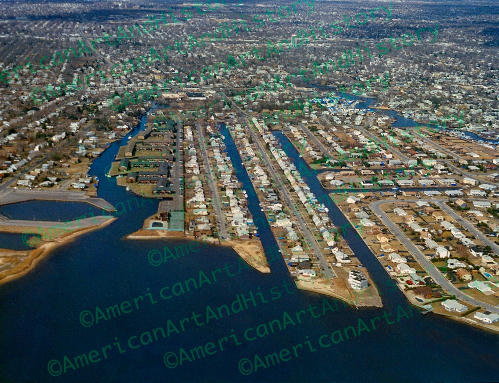 Copiague, NY...From the Sky