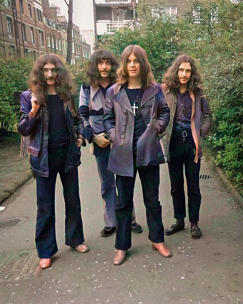 Black Sabbath in Birmingham England, 1970