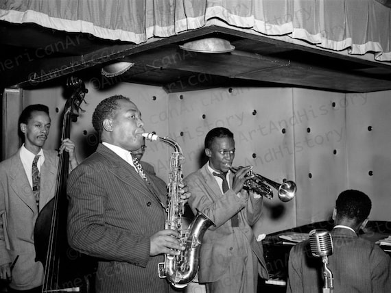 Charlie Parker and Friends - Etsy