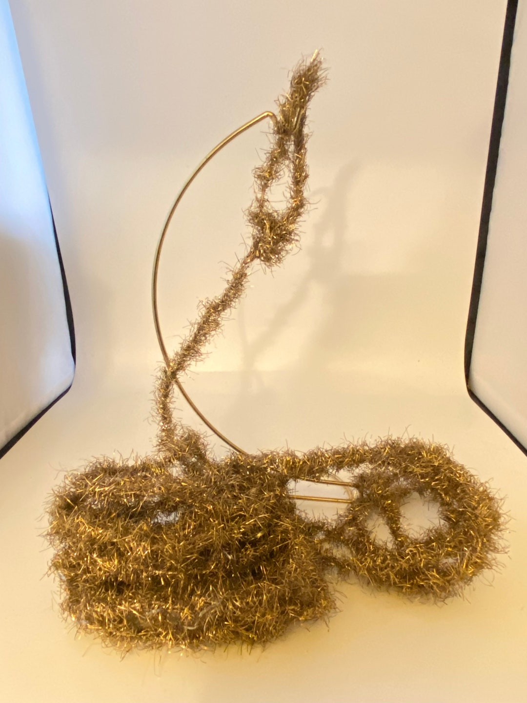 Vintage Gold Tree Garland,15 Ft Gold Tinsel Garland,vintage Tree