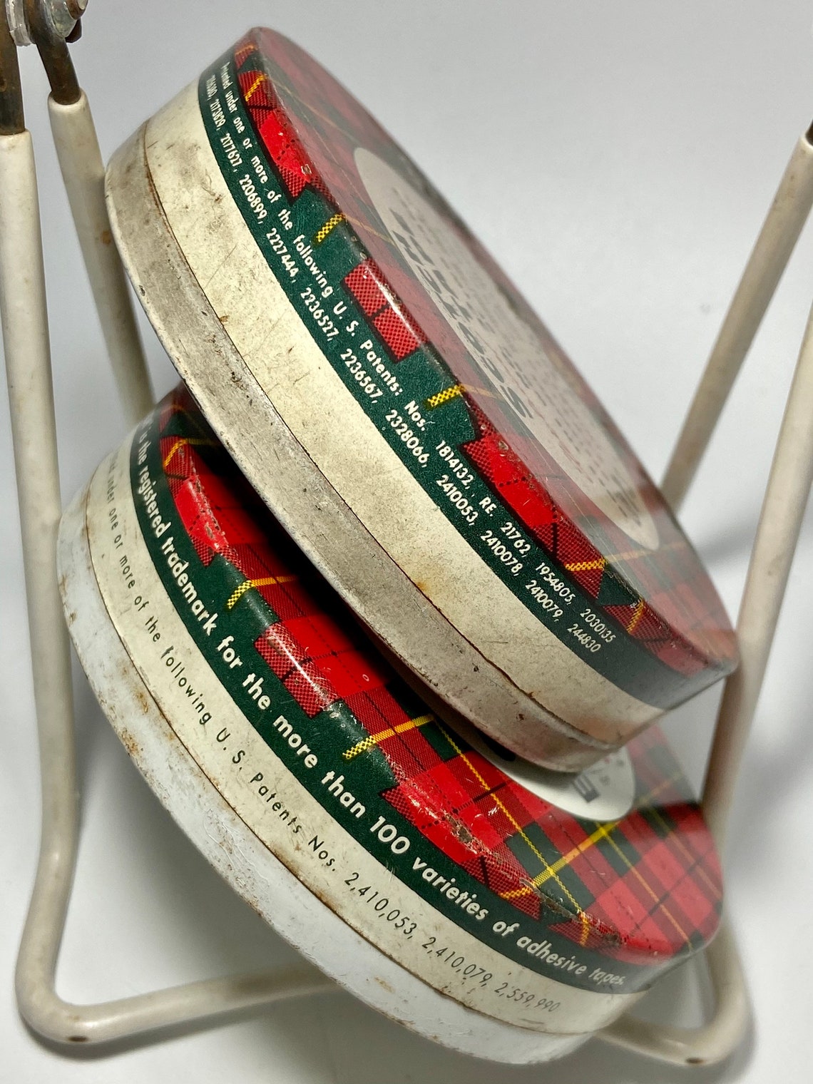 Vintage scotch brand electrical tape number 33 pair of tins Etsy