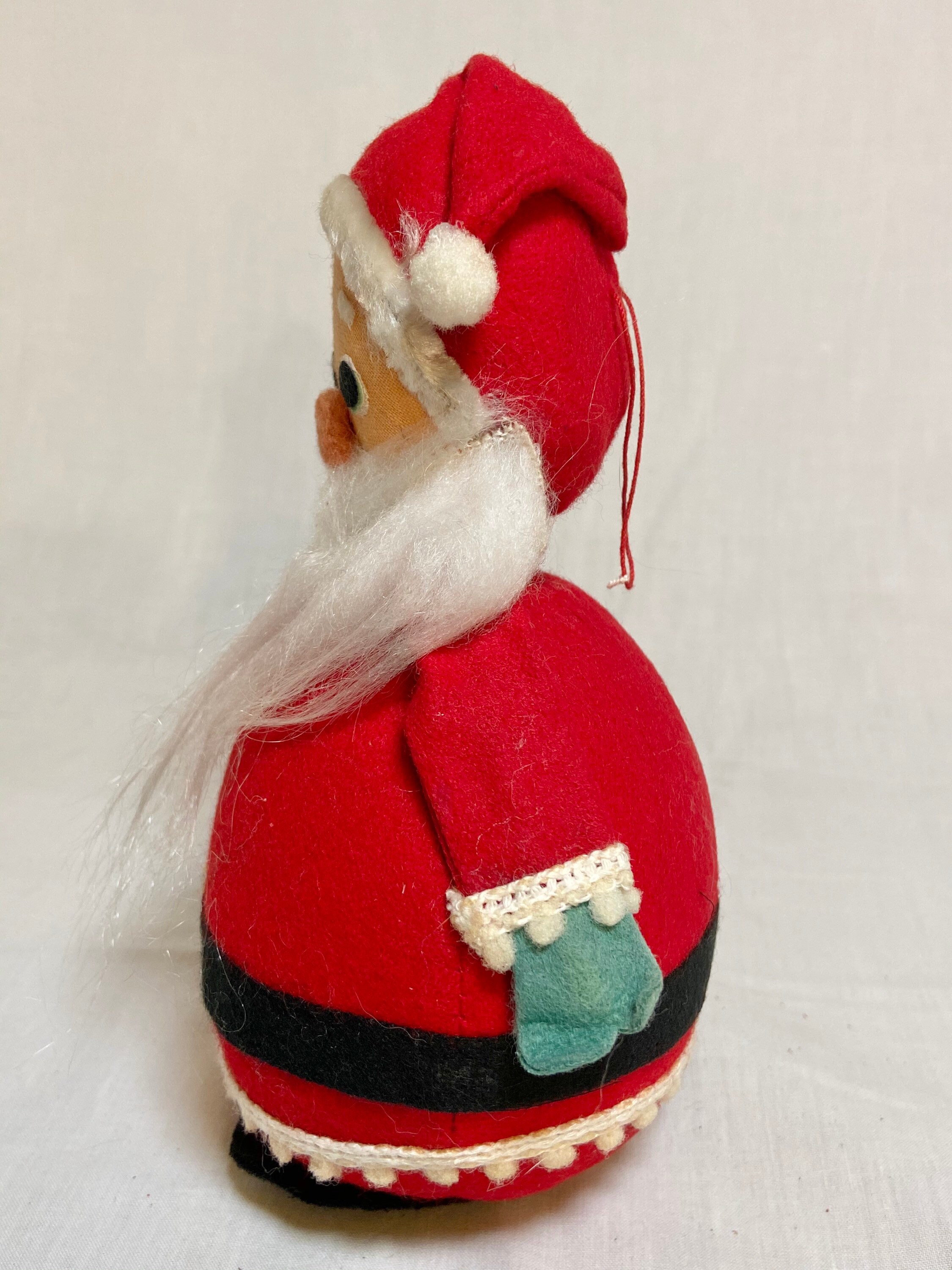 Vintage Dream Dolls Santa by DAKIN 1950s Stuffed felt Santa Etsy