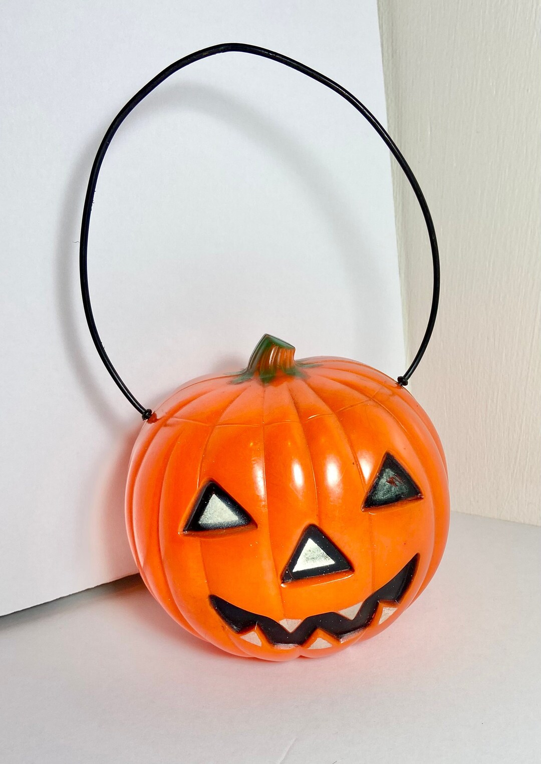 Vintage Halloween Light up Pumpkin Etsy
