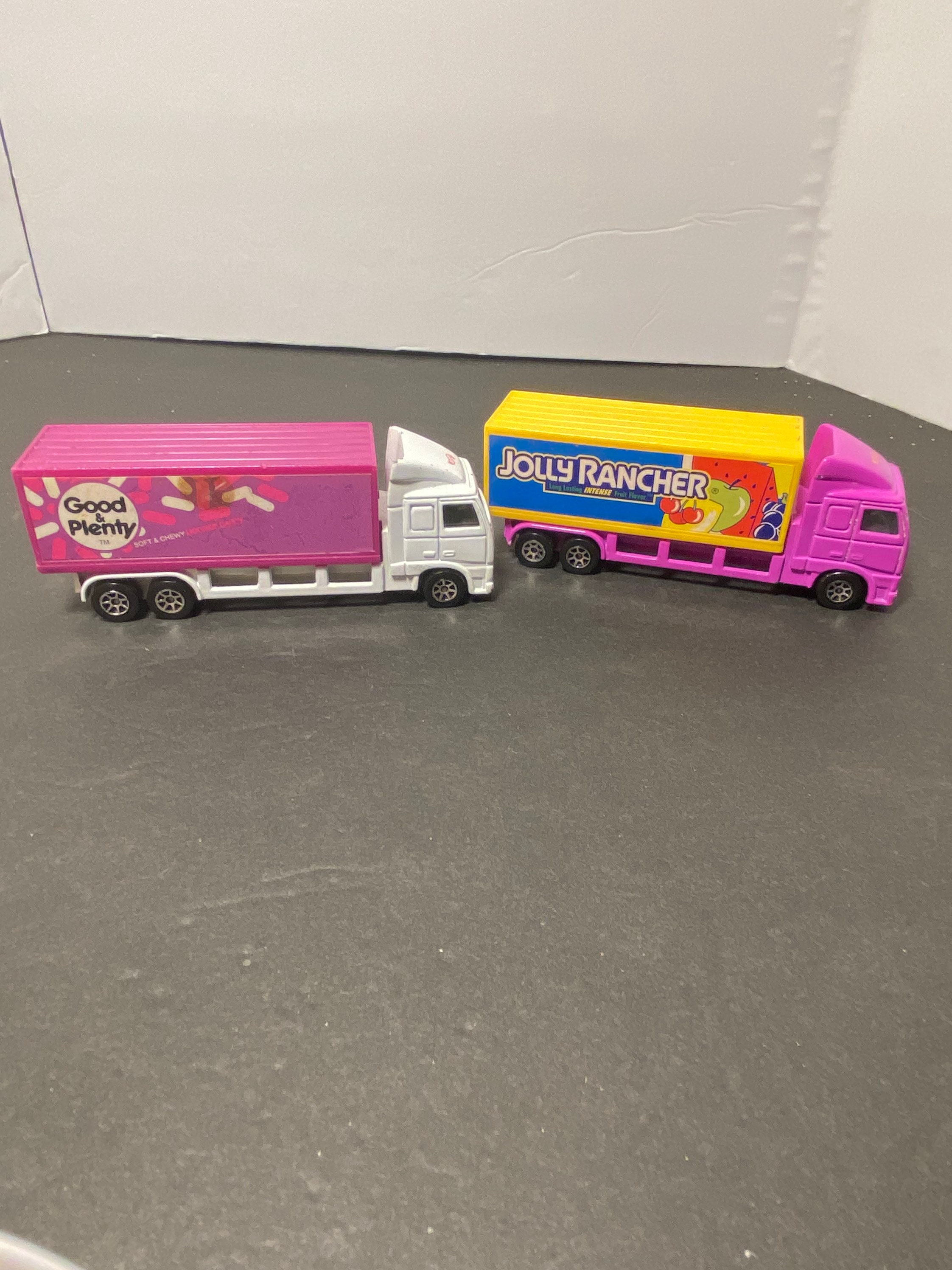 1996 Hot wheels Vintage Semitrucks Tractor trailers. Jolly Etsy