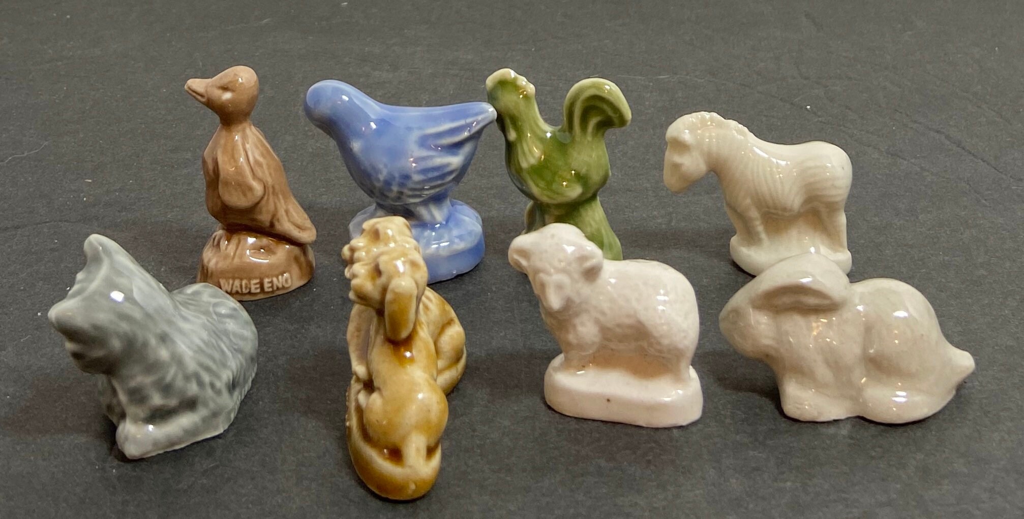 Rose Tea WADE Whimsies Figurine Collection. Set Includes 8 Etsy