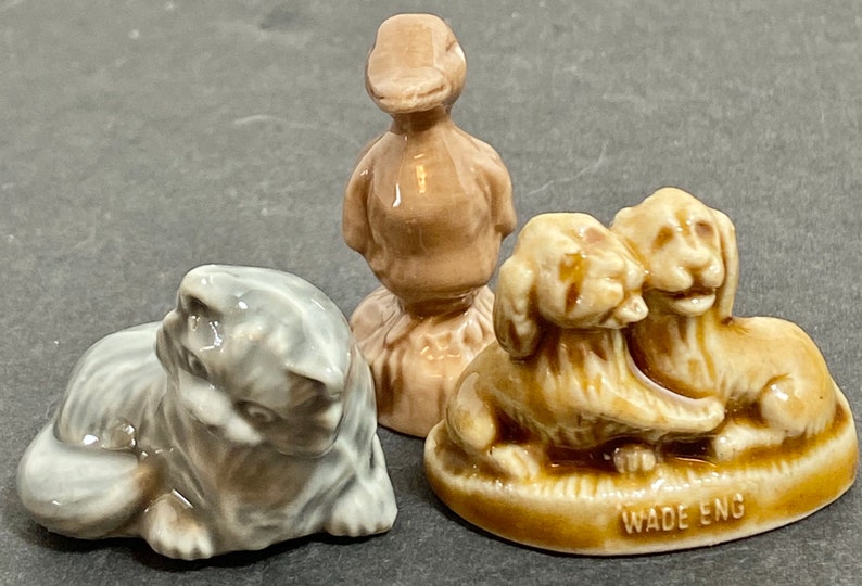 Red Rose Tea Red Rose WADE Whimsies Figurine Collection Set Etsy