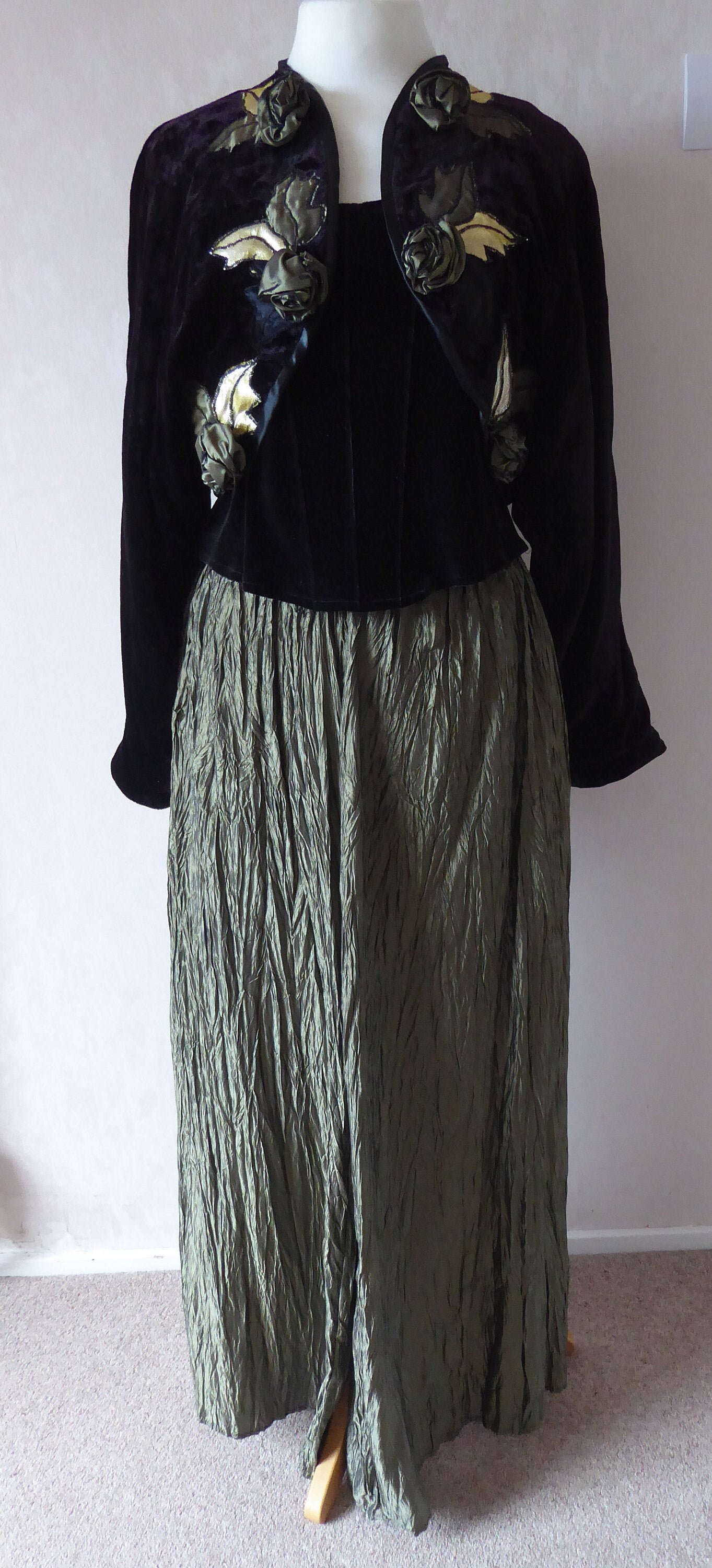 Jacket Green Sage Trouser Suit 