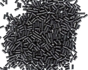 1000 pcs Black lighter flints replacement for fluid/gas lighters or craft projects