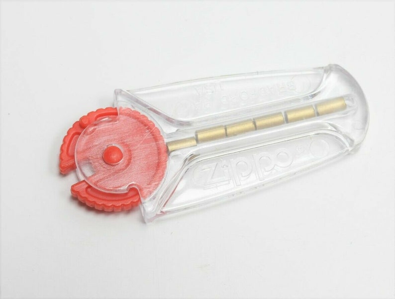 Zippo Flints Wheel Display, 24 Packs, 6 Flints in Each Pack for 144