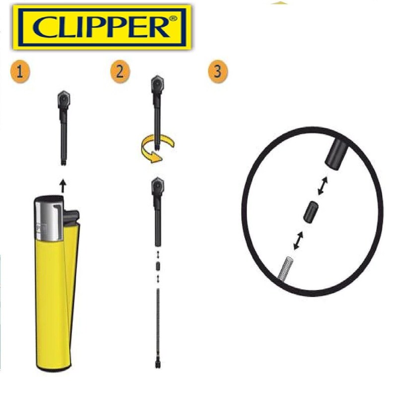 Genuine Clipper Lighter Flints Black Color 1 Pack 9 Flints per Etsy