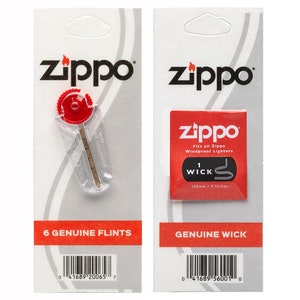 Zippo Flints & Wicks Co-Pack