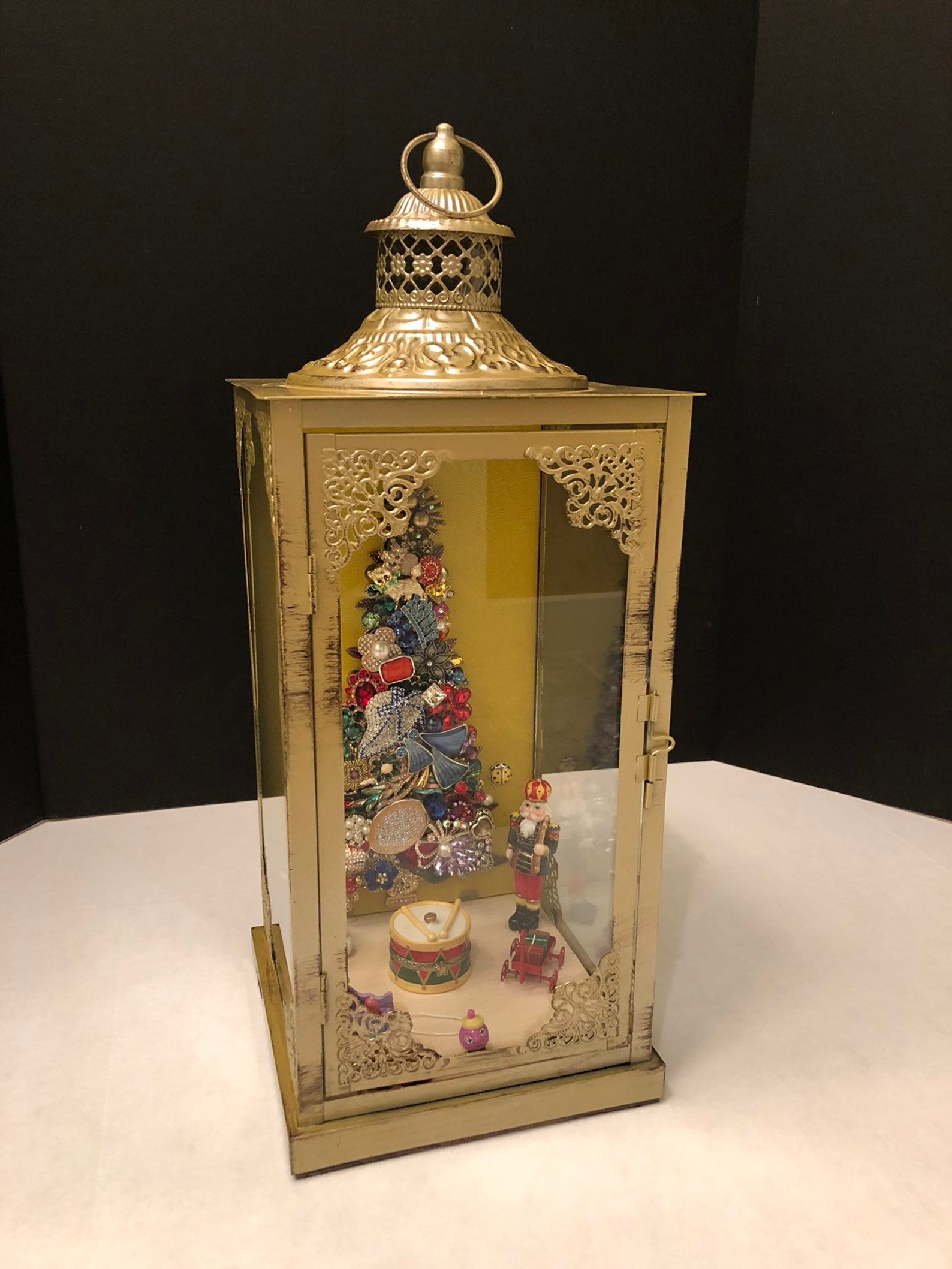 Christmas tree stock photo. image of nature, beautiful Christmas in a Lantern | Etsy