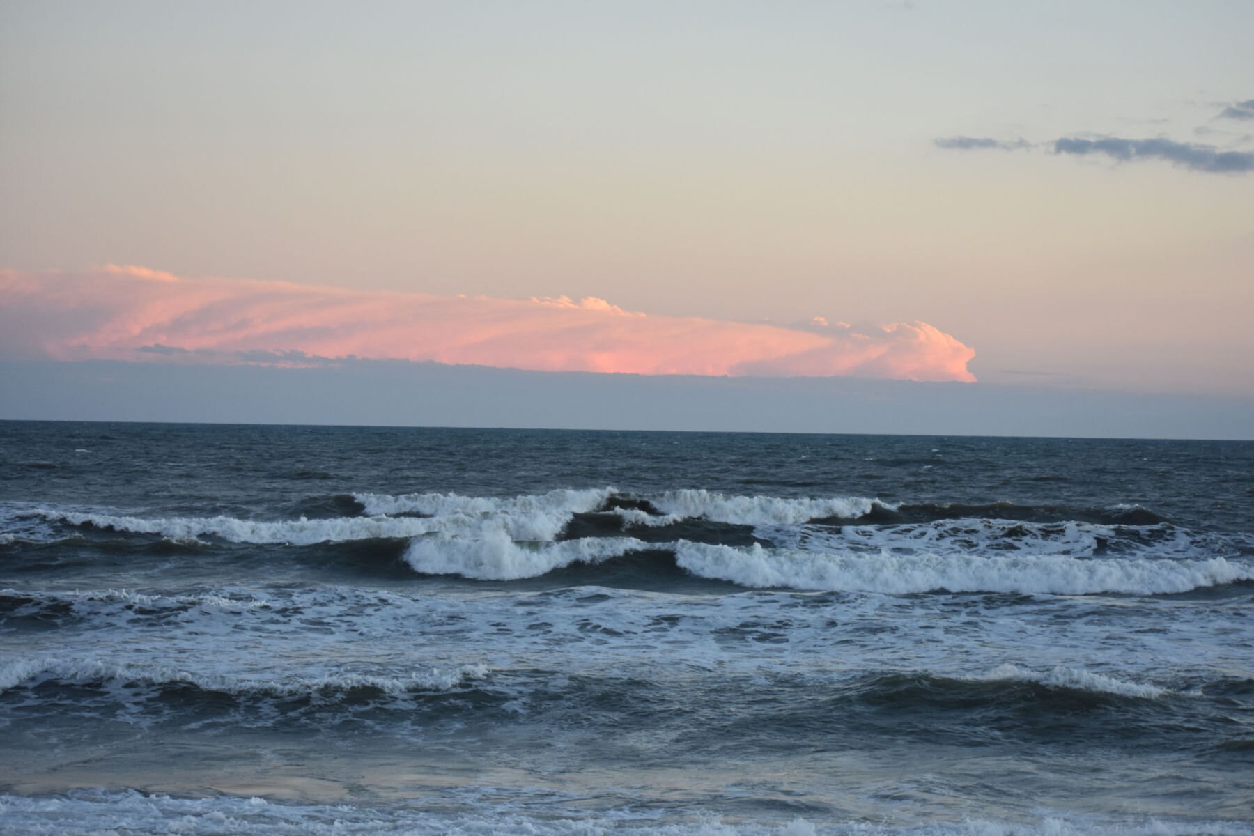 North Carolina Waves At Sunset Photographic Print Etsy