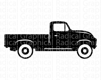 OLD Truck | SVG PNG File | Instant Digital Download for Cricut or Silhouette