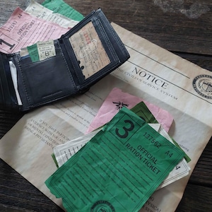 FEDRA Ration Cards | The Last of Us | Cosplay Props