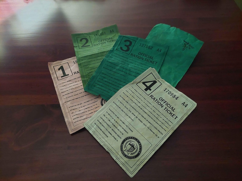 Cosplay Ration Bars FEDRA Ration Cards the Last of Us Cosplay Props - Etsy UK