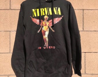 Nirvana merch hoodie Clearance