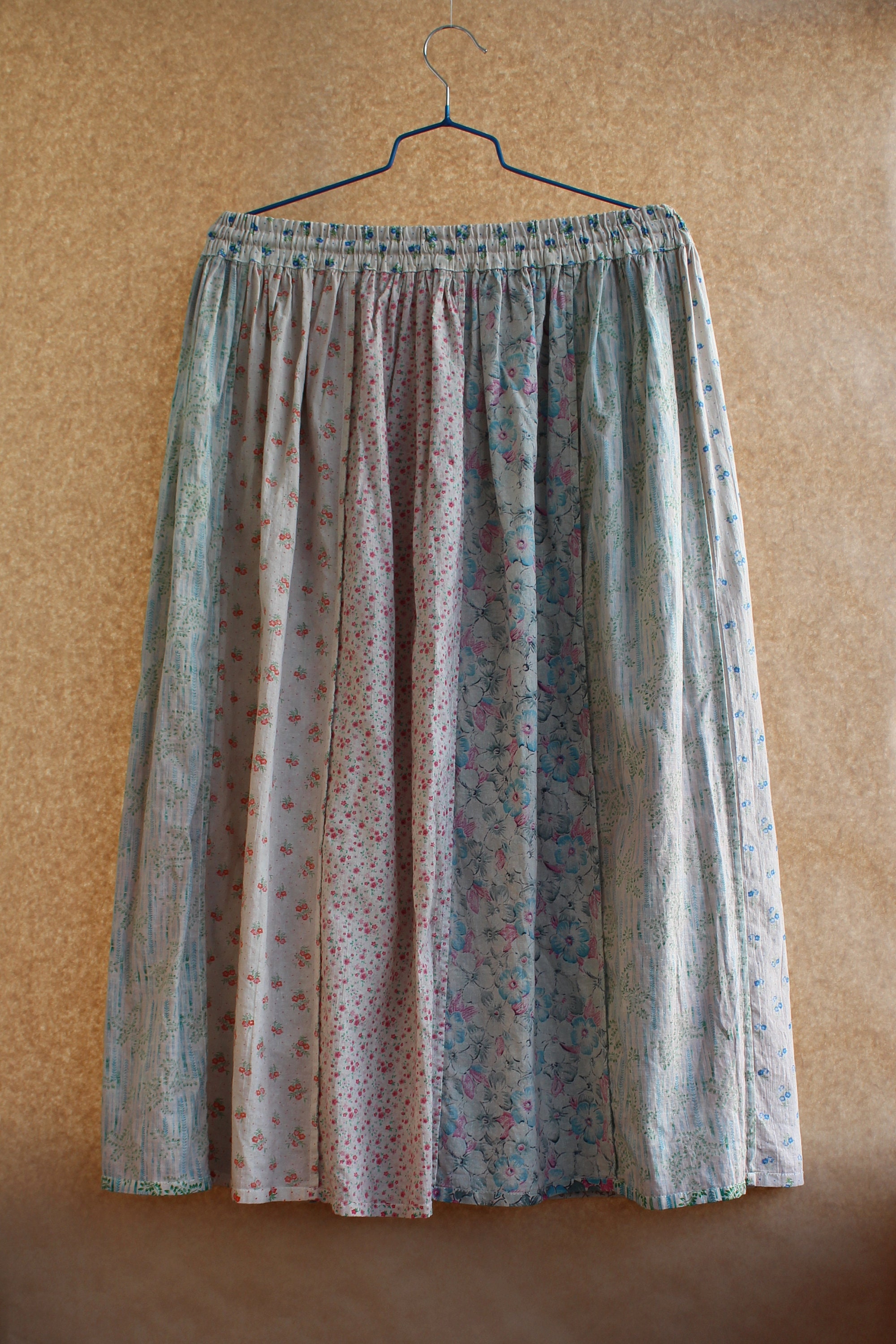 🔥Trending- Patch Work Boho Printed Skirt (Assorted prints) main image 1