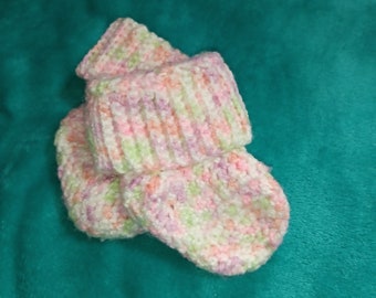 Crocheted Baby socks
