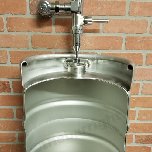 Keg Urinal Complete Kit Urinal Flush Valve Ptrap and Etsy