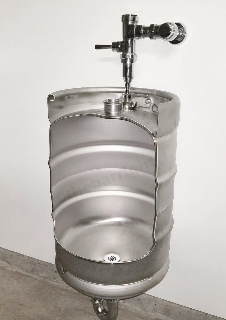 Keg Urinal Beer Barrel Latrine for BAR PUB or MANCAVE Etsy