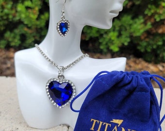 Heart of deals the ocean earrings