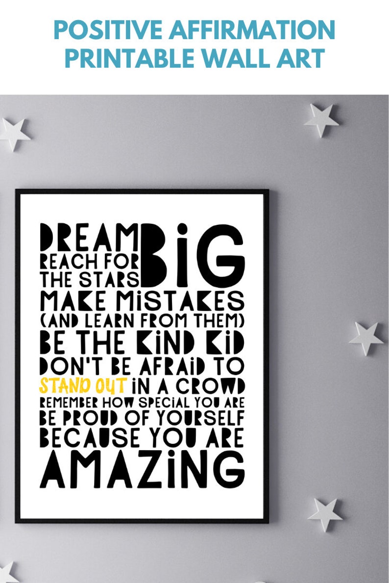 PRINTABLE Encouragement Quote Poster Gift for Teen Teen - Etsy