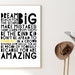 PRINTABLE Encouragement Quote Poster, Gift for Teen, Teen Black and ...