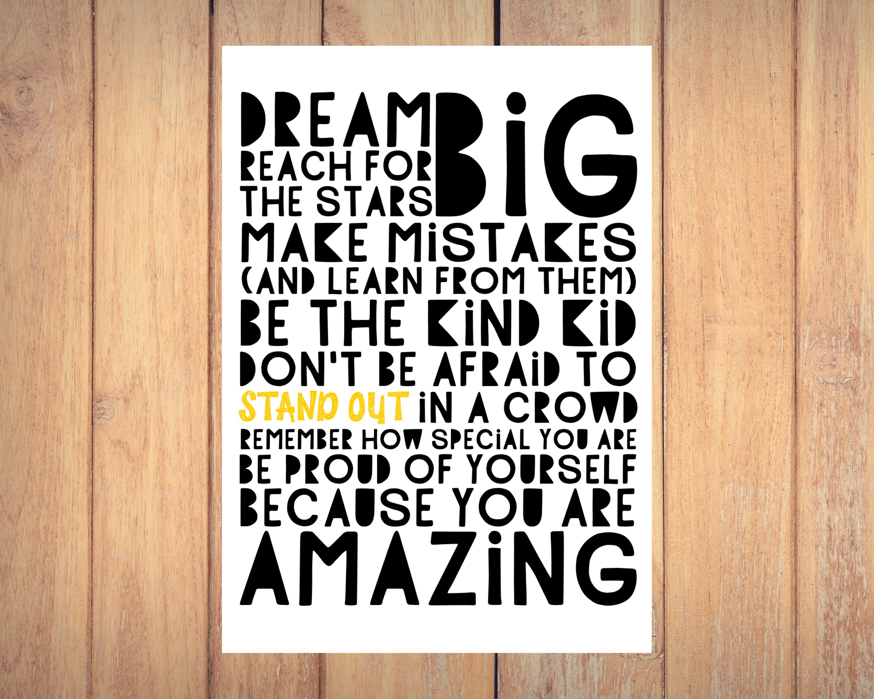 printable encouragement quote poster gift for teen teen