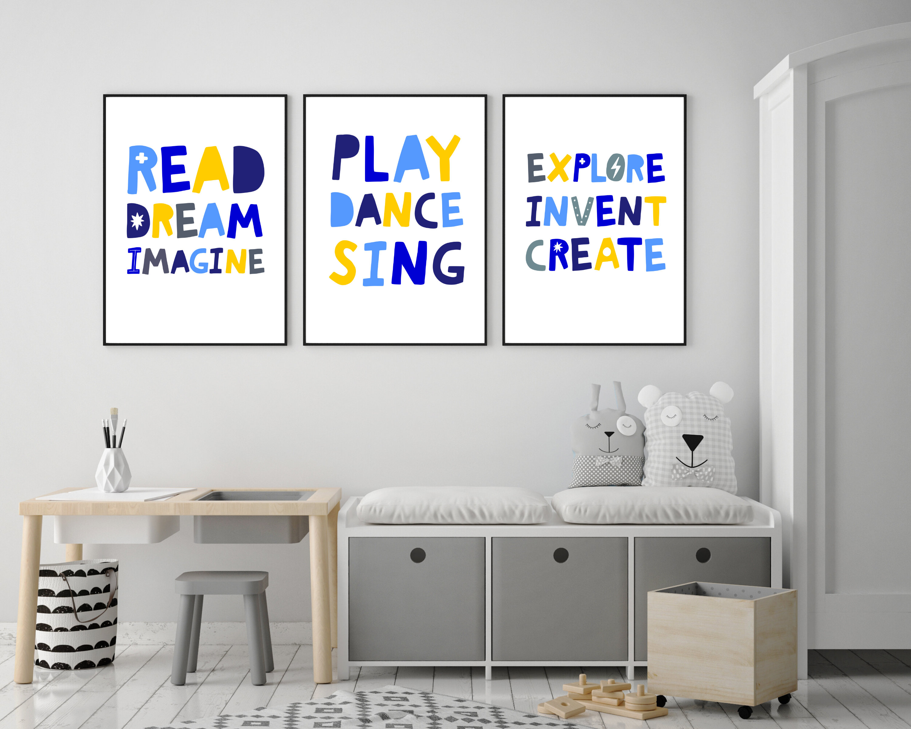 Homeschool Decor Printable Posters Boys Room Prints Kids Etsy UK