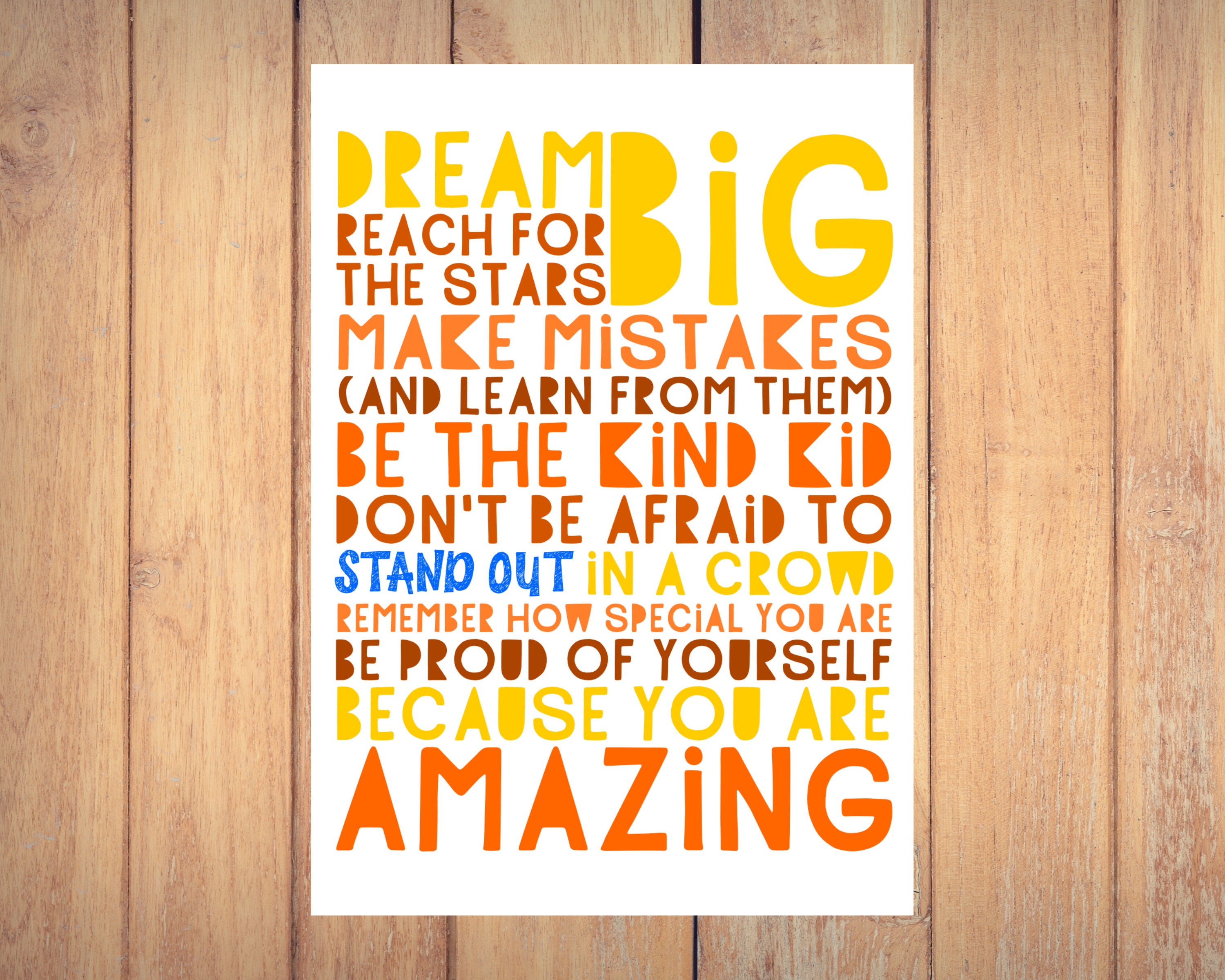 Inspirational Posters For Teen Girls