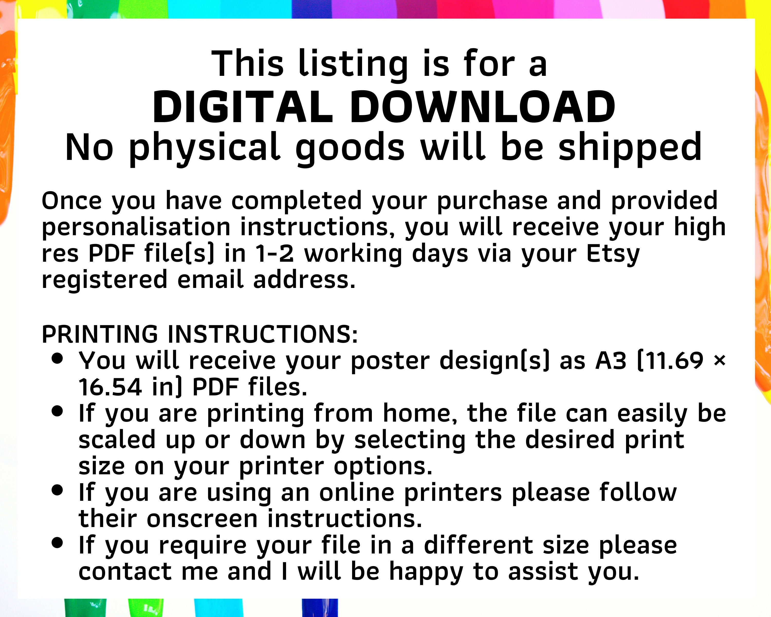 Homeschool Rules PRINTABLE Poster Personalized Homeschool | Etsy