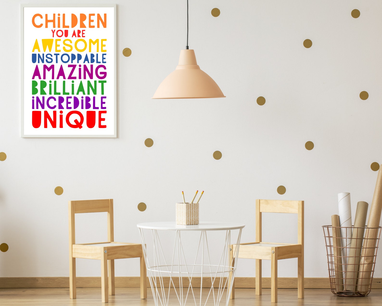 PRINTABLE classroom inspirational poster kids positive wall | Etsy