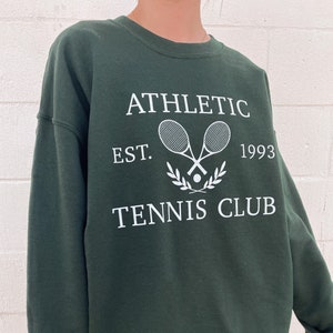 Tennis club crewneck clearance
