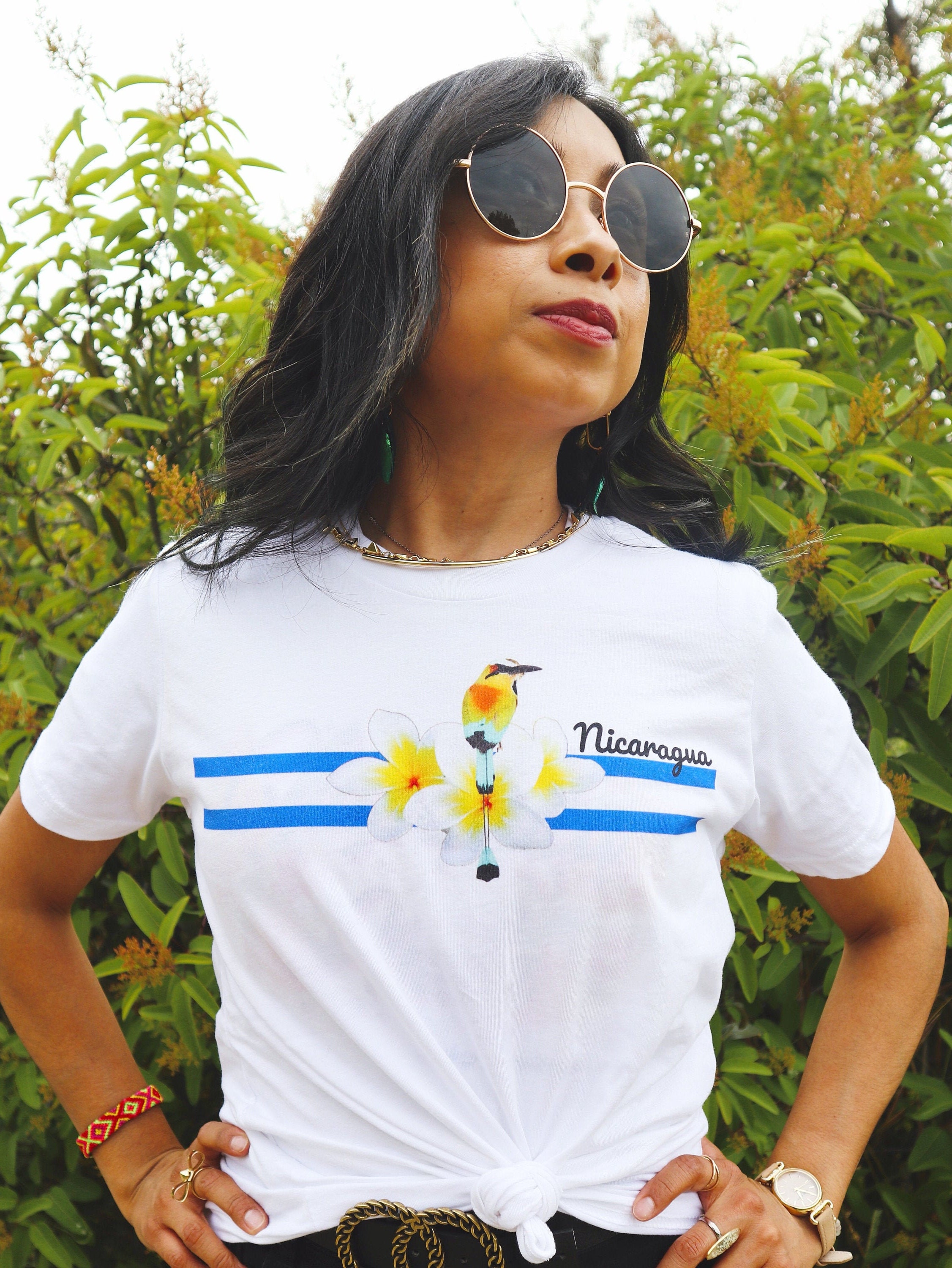 Nicaragua camiseta unisex de manga España