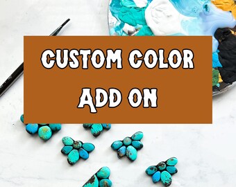 Custom Color Add On, Custom Turquoise Jewelry, Western Turquoise Jewelry, Turquoise Necklace, Turquoise Earrings, Faux Turquoise Jewelry