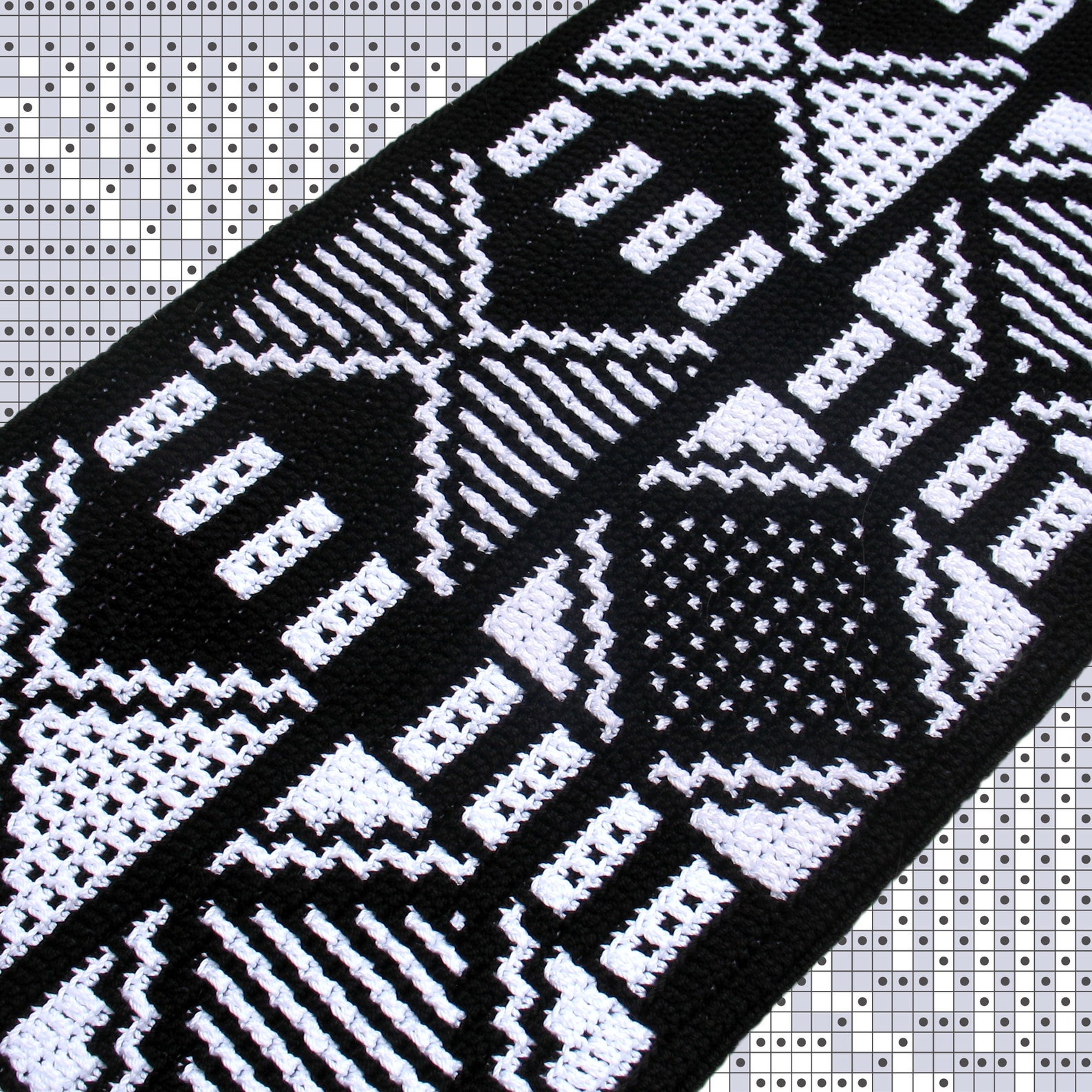 PATTERN Mosaic crochet Chart only African Abstract 1 - Etsy España