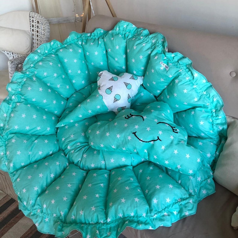 Changing pad Cradle Pillow Cocoon Baby Nest transformer Baby Etsy