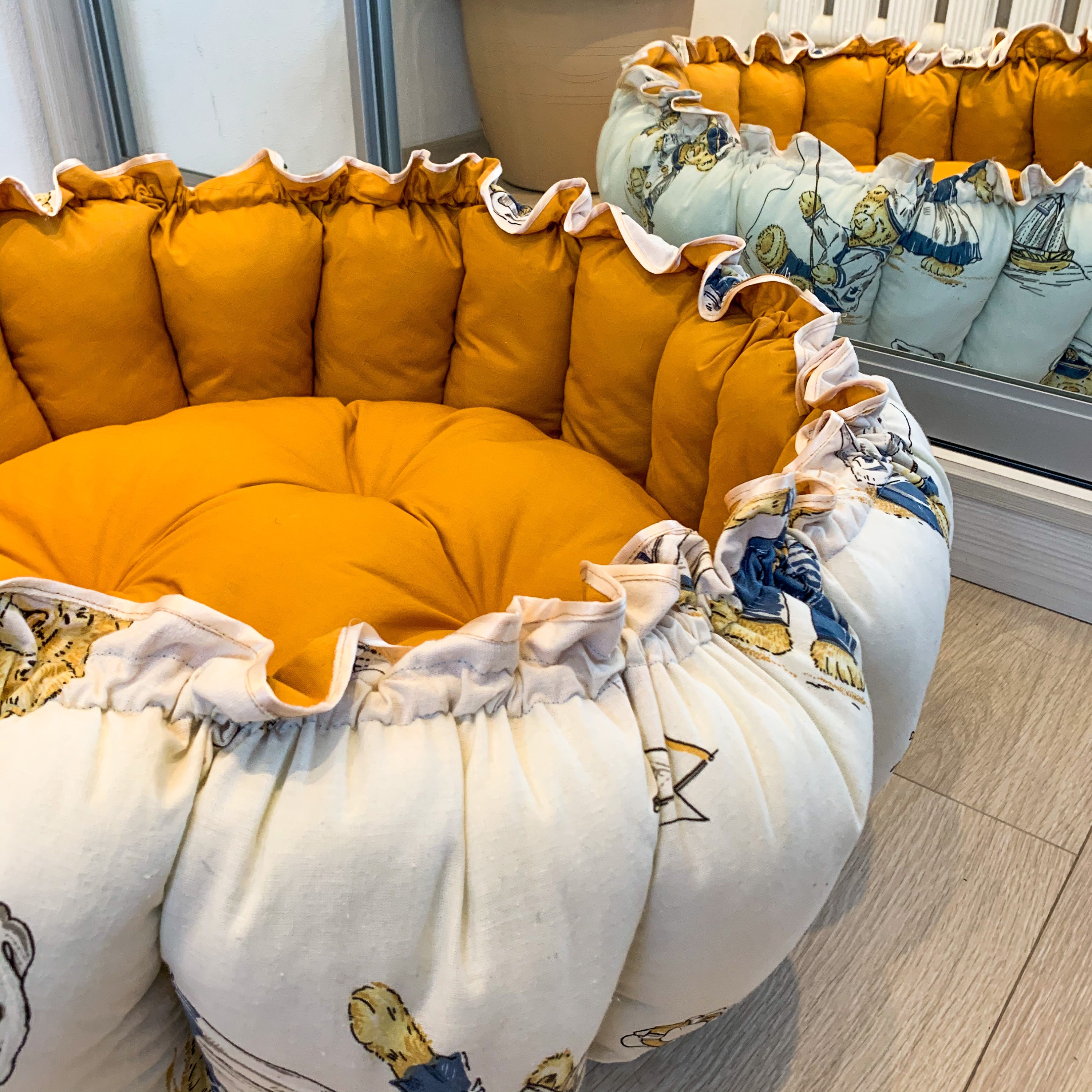 DIY round baby nest pattern Travel bed baby gift Nest Etsy