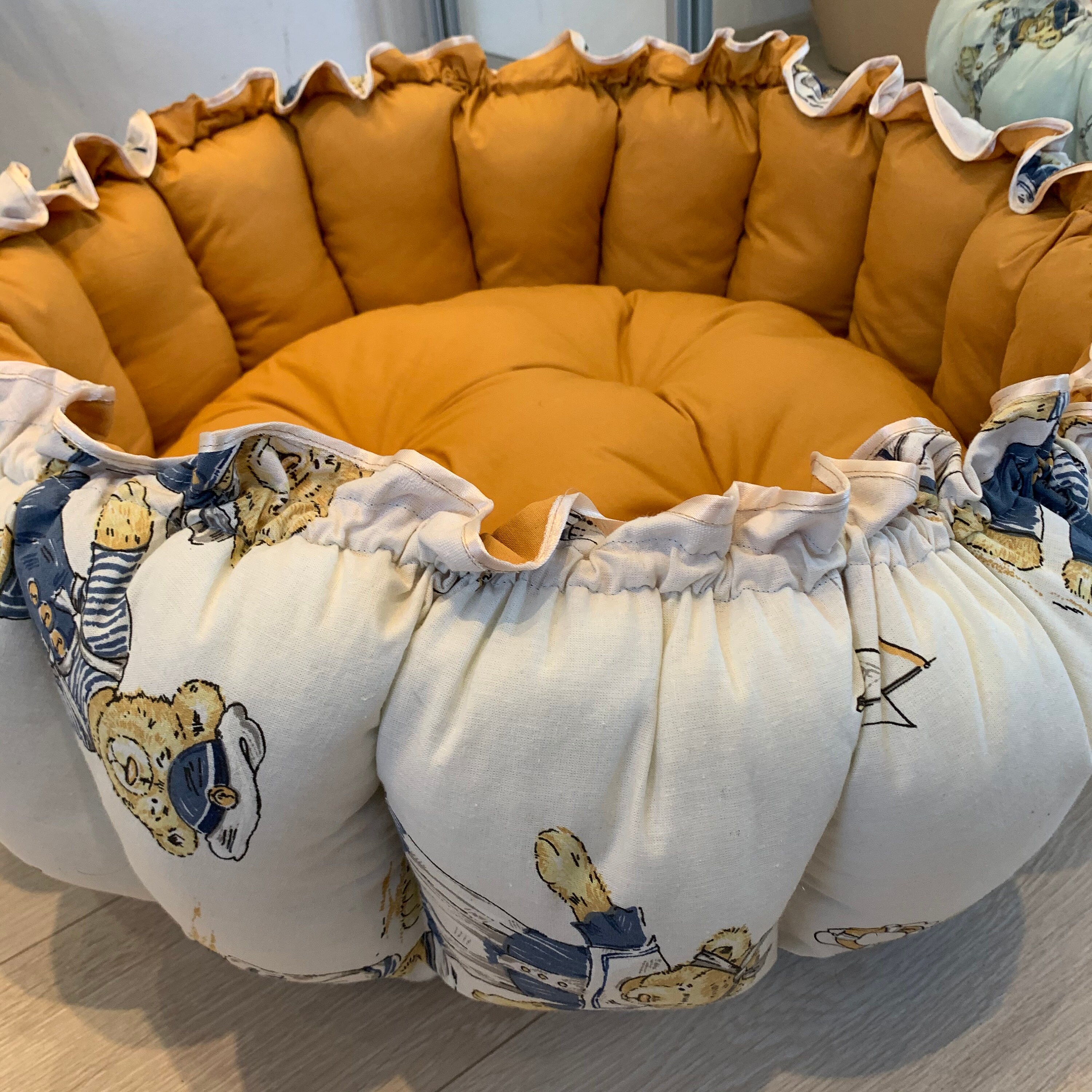 DIY round baby nest pattern Travel bed baby gift Nest Etsy