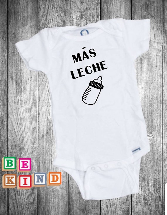 mas leche onesie