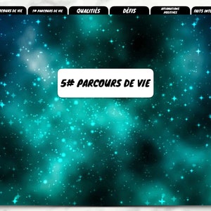 Guide pour Parcours de vie #5