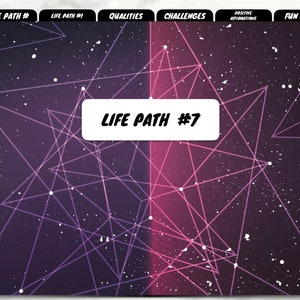 Life Path Reading #7 Guide Numerology